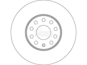 Kocioni disk TRW za Volkswagen Golf od 2009. do 2013. god.