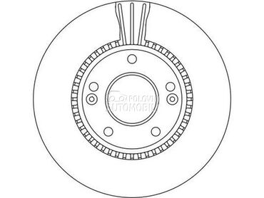 Kocioni disk TRW za Hyundai Sonata od 2005. do 2010. god.
