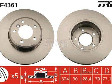 Kocioni disk TRW za BMW Serija 6 od 2004. do 2010. god.
