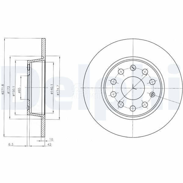 Kocioni disk DELPHI