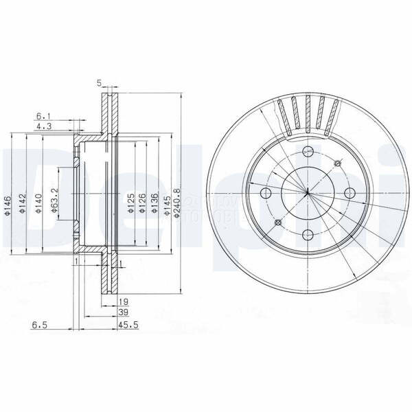 Kocioni disk DELPHI