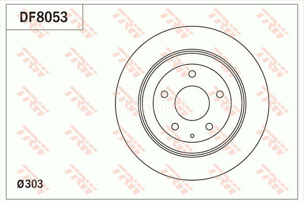 Kocioni disk TRW