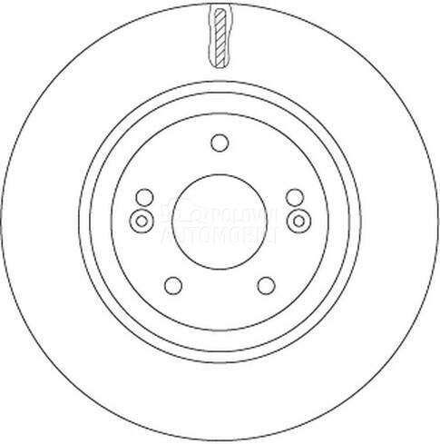 Kocioni disk TRW