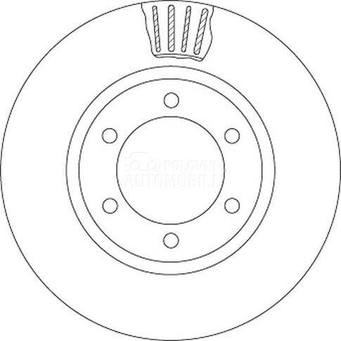 Kocioni disk TRW