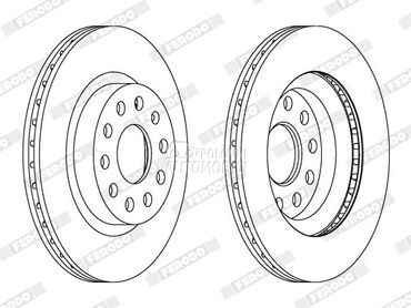 Kocioni disk FERODO za Seat Leon od 2005. do 2013. god.