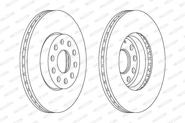 Kocioni disk FERODO