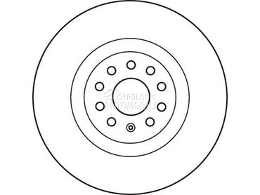 Kocioni disk TRW za Volkswagen Passat od 2015. do 2017. god.