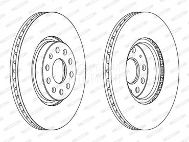 Kocioni disk FERODO za Cupra Ateca za 2018. god.
