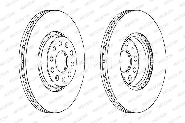 Kocioni disk FERODO