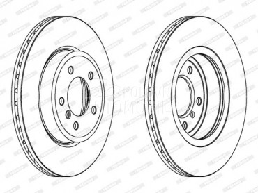 Kočioni disk za BMW Z4 od 2006. do 2008. god.