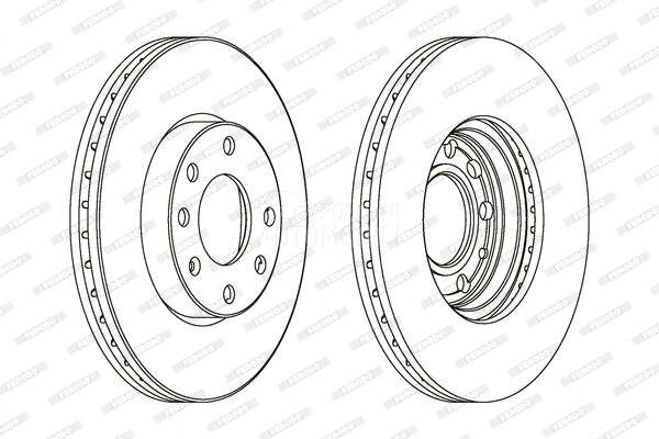 Kocioni disk FERODO