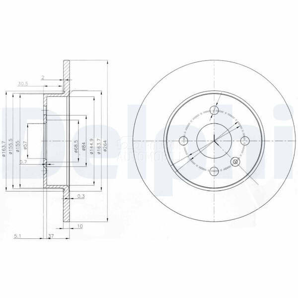 Kocioni disk DELPHI