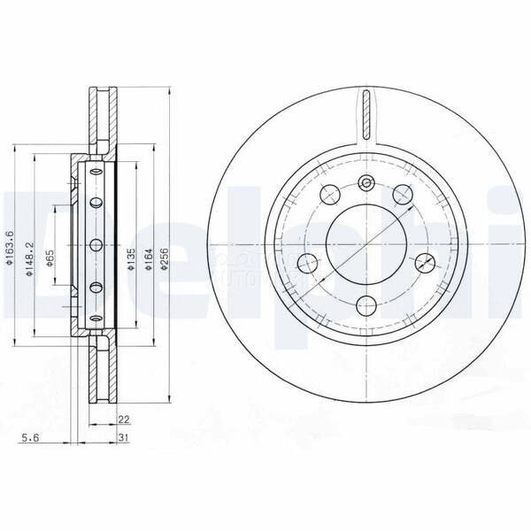 Kocioni disk DELPHI