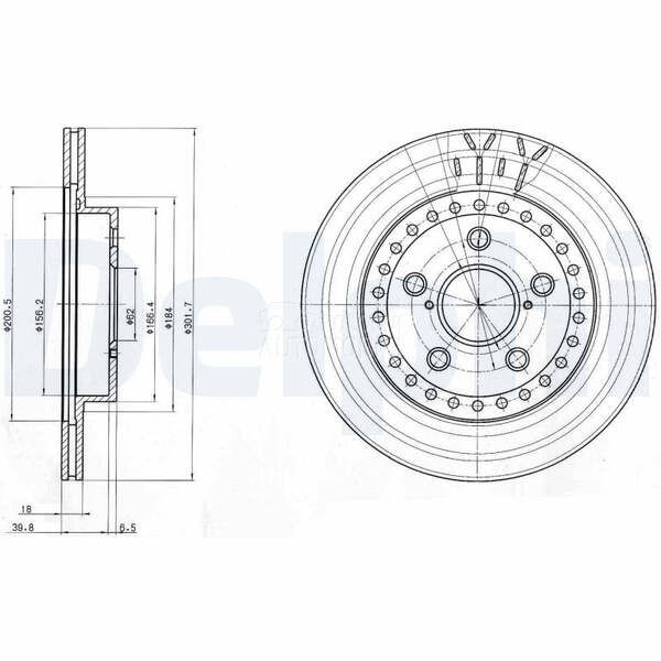 Kocioni disk DELPHI