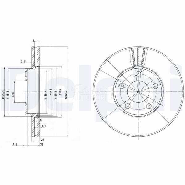 Kocioni disk DELPHI