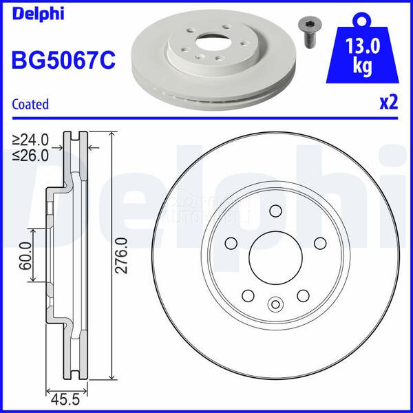 Kocioni disk DELPHI