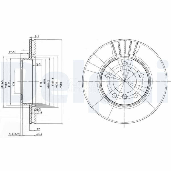 Kocioni disk DELPHI
