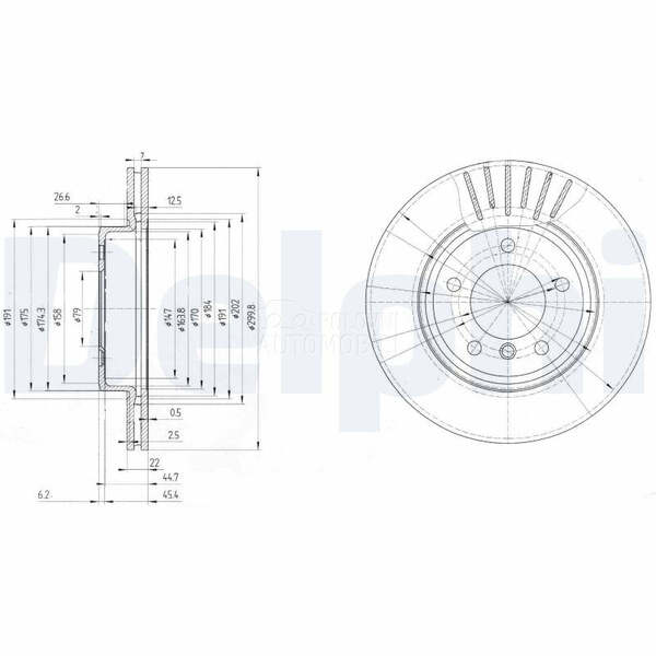 Kocioni disk DELPHI