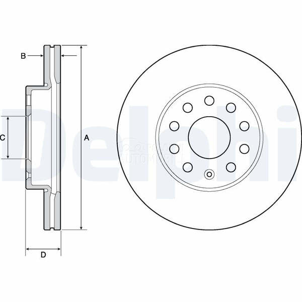 Kocioni disk DELPHI