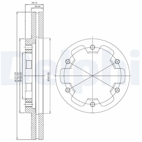 Kocioni disk DELPHI