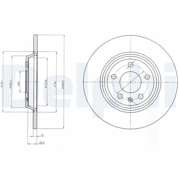 Kocioni disk DELPHI