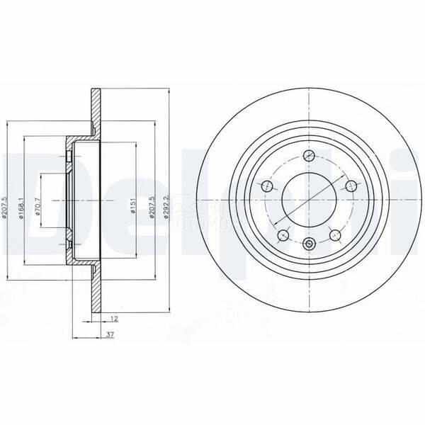 Kocioni disk DELPHI