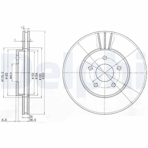 Kocioni disk DELPHI