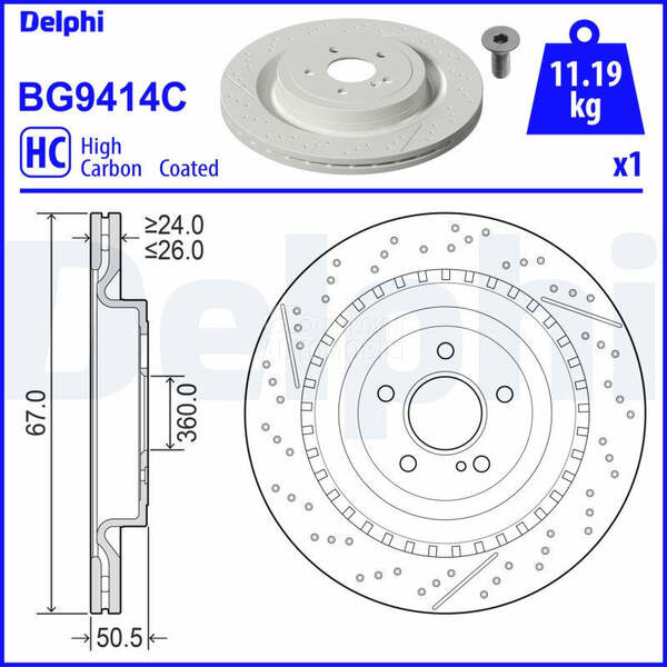 Kocioni disk DELPHI
