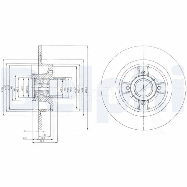Kocioni disk DELPHI