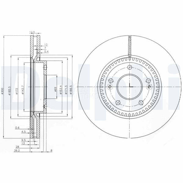 Kocioni disk DELPHI