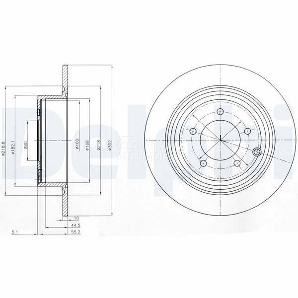 Kocioni disk DELPHI