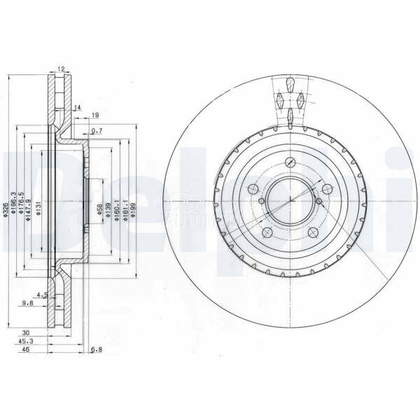 Kocioni disk DELPHI
