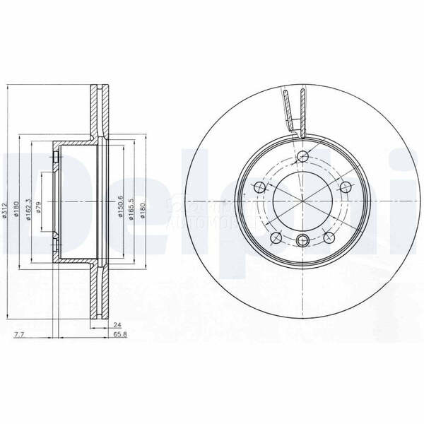 Kocioni disk DELPHI