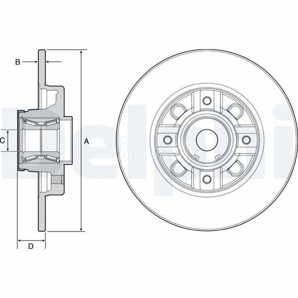 Kocioni disk DELPHI