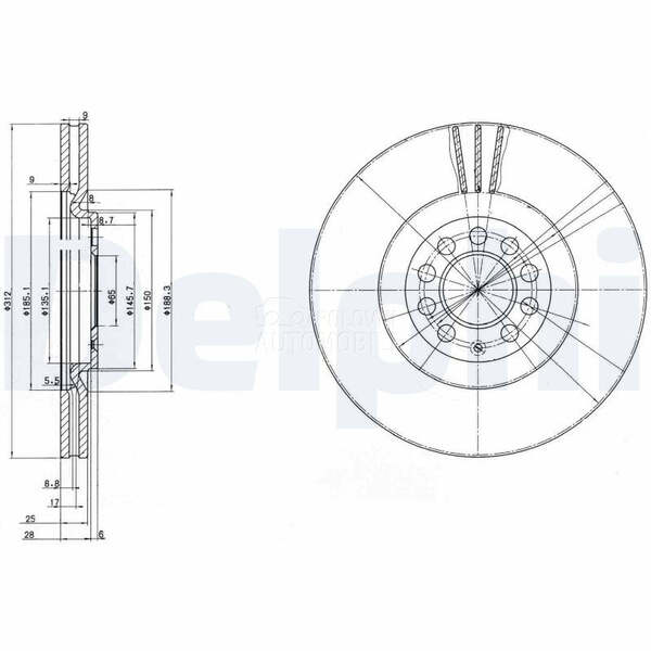 Kocioni disk DELPHI