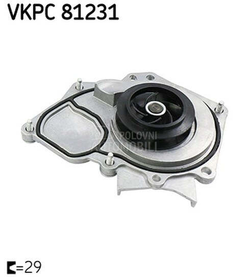 Pumpa vode SKF