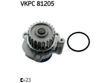 Pumpa vode SKF za Volkswagen Passat od 2005. do 2010. god.