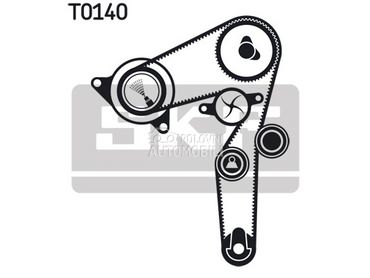 Veliki servis sa pumpom SKF za Fiat 500X od 2014. do 2022. god.