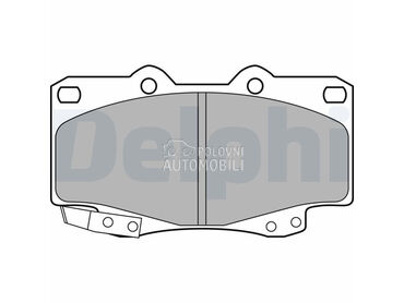 Kocione plocice DELPHI za Toyota Hilux za 2005. god.