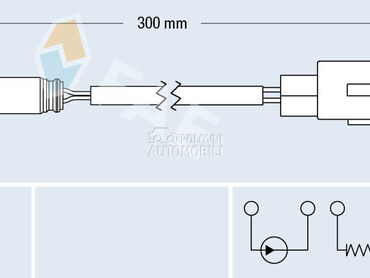 Lambda sonda FAE za Toyota Highlander od 2000. do 2007. god.