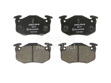 Kocione plocice DELPHI za Renault ZX od 1991. do 1997. god.