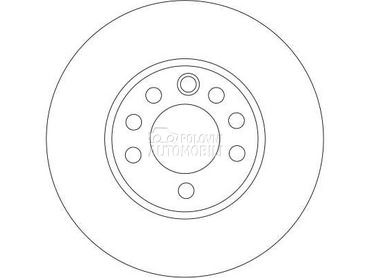 Kocioni disk TRW za Cadillac BLS od 2006. do 2010. god.
