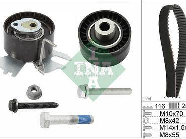 Komplet zupčastog kaiša za Renault DS5 od 2011. do 2015. god.