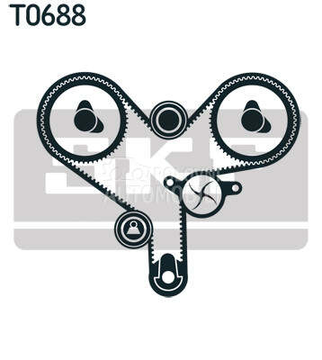 Komplet zupčastog kaiša