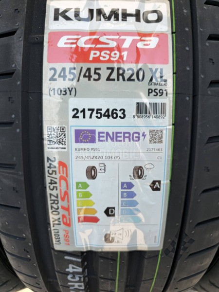 Kumho 245/45 R20 Letnja