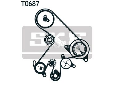 Veliki servis sa pumpom SKF za Toyota Camry od 2006. do 2014. god.