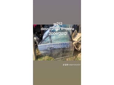 Zadnja desna Vrata W212 za Mercedes Benz E Klasa od 2009. do 2012. god.