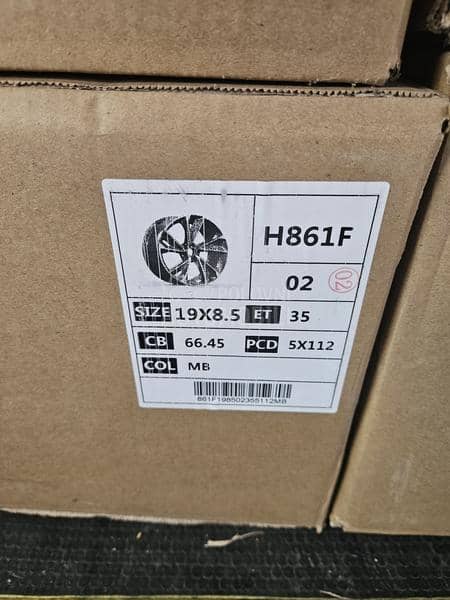 Aluminijumske felne  19" 5 x 112