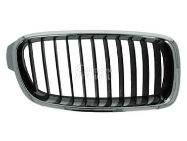 Maska Grill Hrom-Crna F30 F31 za BMW 315, 316, 318 ...