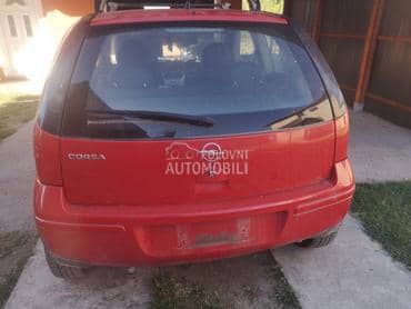 Zadnji branik restajling Z547 za Opel Corsa C